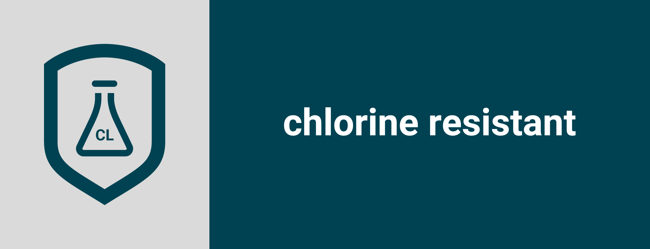 chlorine resistant