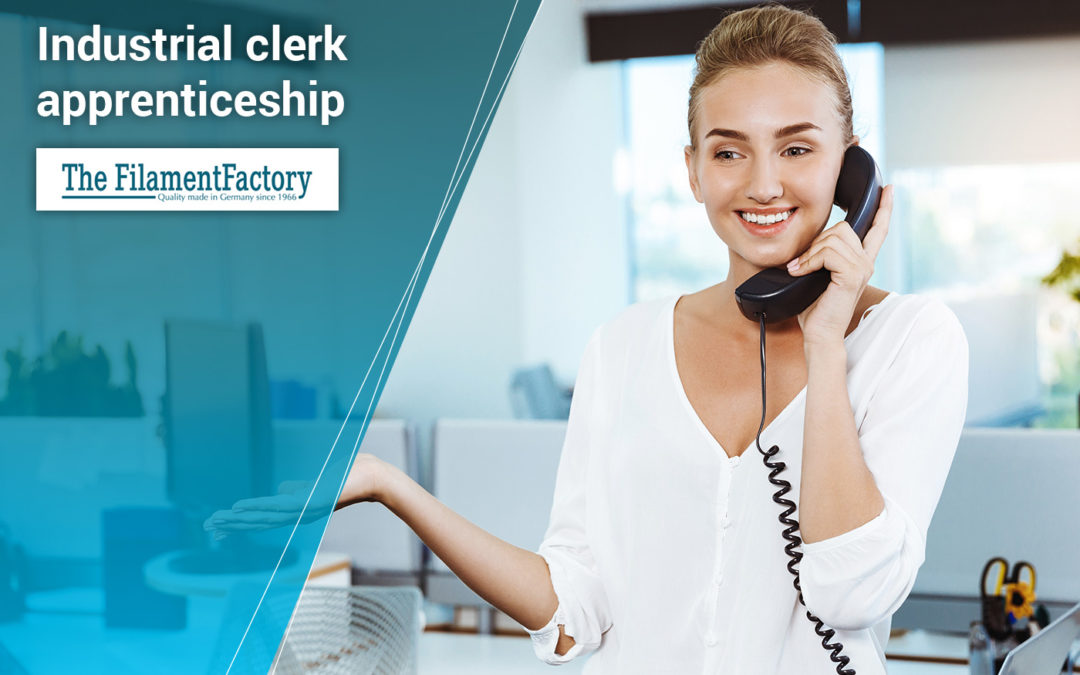 Industrial clerk apprenticeship at The FilamentFactory