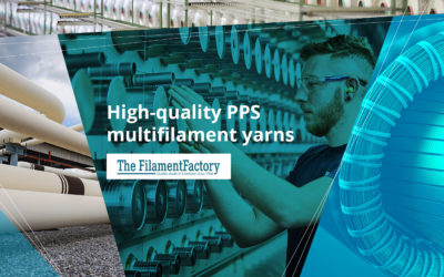 High-quality PPS multifilament yarns by The FilamentFactory